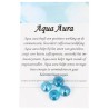 Kralen Aqua Aura 10 mm - 4 st. (gecoat)