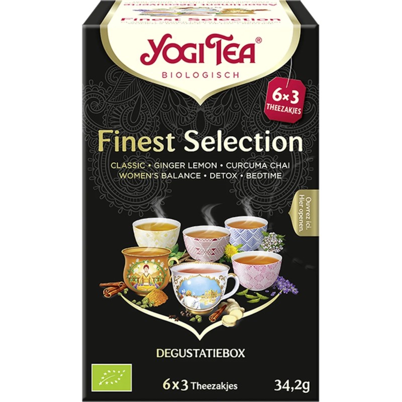 Yogi Tea Finest Selection - tray: 6 stuks