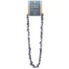 Agaat blauw splitketting + kaart (gekleurd)