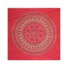 Grand foulard B63 - Mandala - Rood - Wandkleed - Bedsprei - Strandlaken