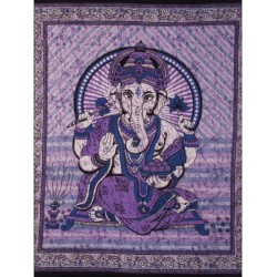 Grandfoulard - 17 - ganesha - paars