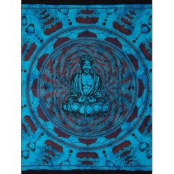 Grandfoulard - 20 - boeddha - blauw