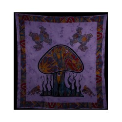 Grandfoulard - 131 - magic mushroom - paars