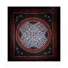 Grandfoulard - 400 - Celtische Mandala - Rood/Blauw