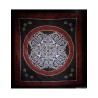 Grandfoulard - 400 - Celtische Mandala - Rood/Blauw