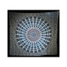 Grandfoulard - 403 - Mandala - Blauw op wit