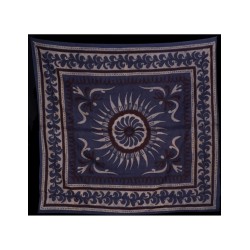 Grandfoulard - 60 - Blue Sun - blauw