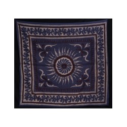 Grandfoulard - 60 - Blue Sun - blauw