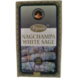 Ppure Nagchampa White Sage Wierook stokjes