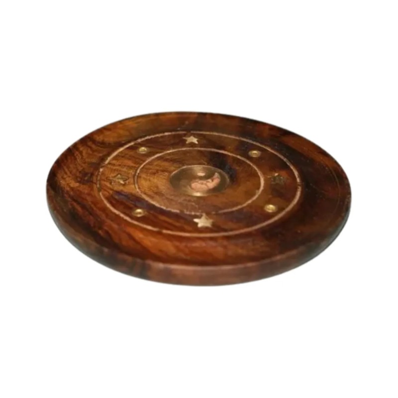 Ronde kegelbrander hout