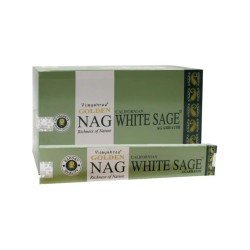 Vijayshree Golden Nag White Sage Wierook stokjes