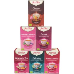 Yogi Tea - de 6 lievelingssmaken van de vrouw - 6 pakjes van 17 theezakjes - Women's Favorite