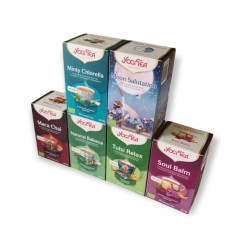 Yogi tea - de 6 nieuwste smaken - 6 pakjes van 17 theezakjes