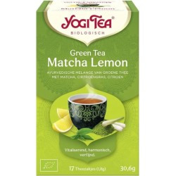 Yogi Tea Green Tea Matcha Lemon Bio pakje