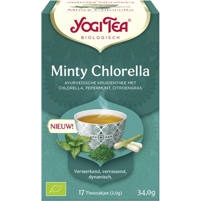 Yogi Tea Minty Chlorella (per 6)