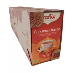 Yogi Tea Curcuma Orange - tray: 6 stuks