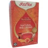 Yogi Tea For the Senses Natural Wellbeing Bio met etherische oliën - 1 pakje van 17 theezakjes