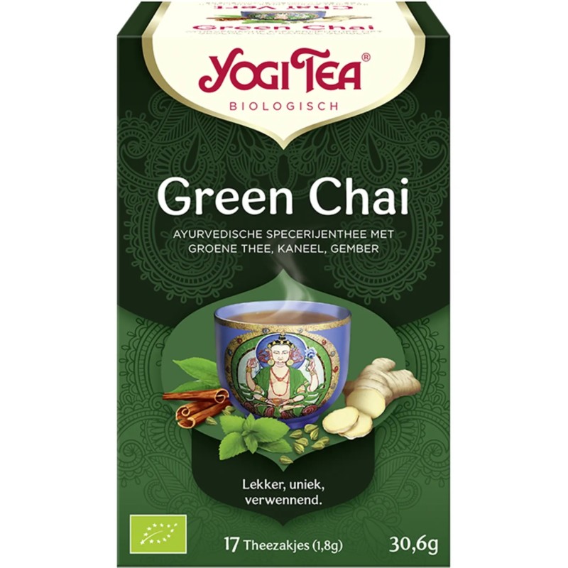 Yogi Tea Green Chai Bio pakje