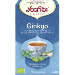 Yogi Tea Ginkgo - tray: 6 stuks