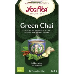 Yogi tea Green Chai - tray: 6 stuks