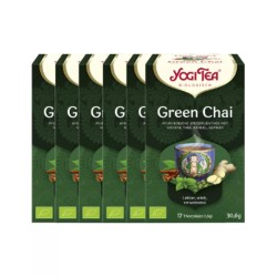 Yogi tea Green Chai - tray: 6 stuks