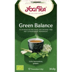 Yogi Tea Green Balance - tray: 6 stuks