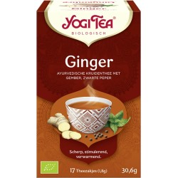 Yogi Tea Ginger - tray: 6 stuks