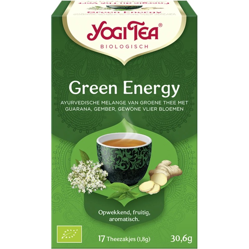 Yogi Tea Green Energy - tray: 6 stuks