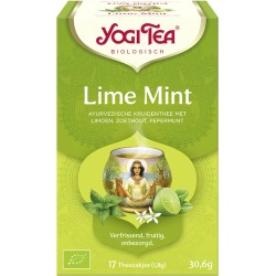 Yogi Tea Lime Mint - tray: 6 stuks