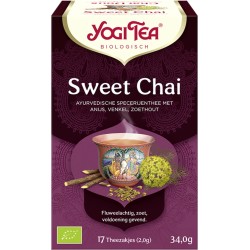 Yogi Tea Sweet Chai - tray: 6 stuks