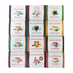 Yogi Tea top 12 pakjes x17 theezakjes - Tijdelijk met Bestseller Christmas Tea - incl. gratis Yogi Tea Brochure en een gratis th