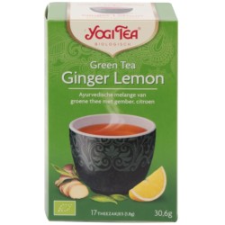 Yogi Tea Green Tea Ginger Lemon Bio pakje