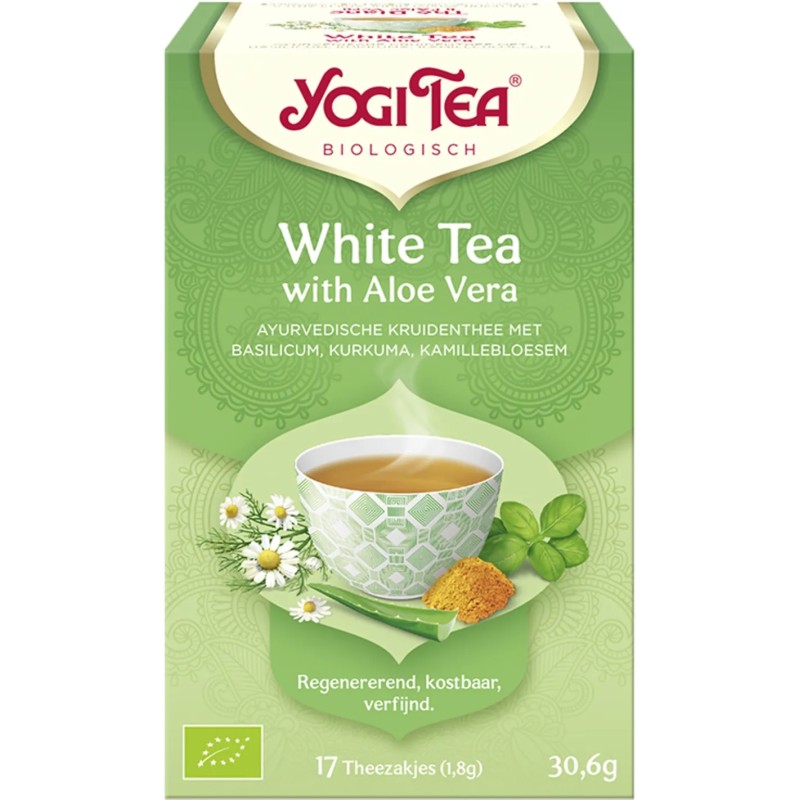 Yogi Tea White Tea Aloe Vera