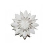 nr. 46 - Witte Snowflake "flower" (zonder verlichtingsset)