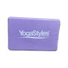 YogaStyles Yoga Blok Paars