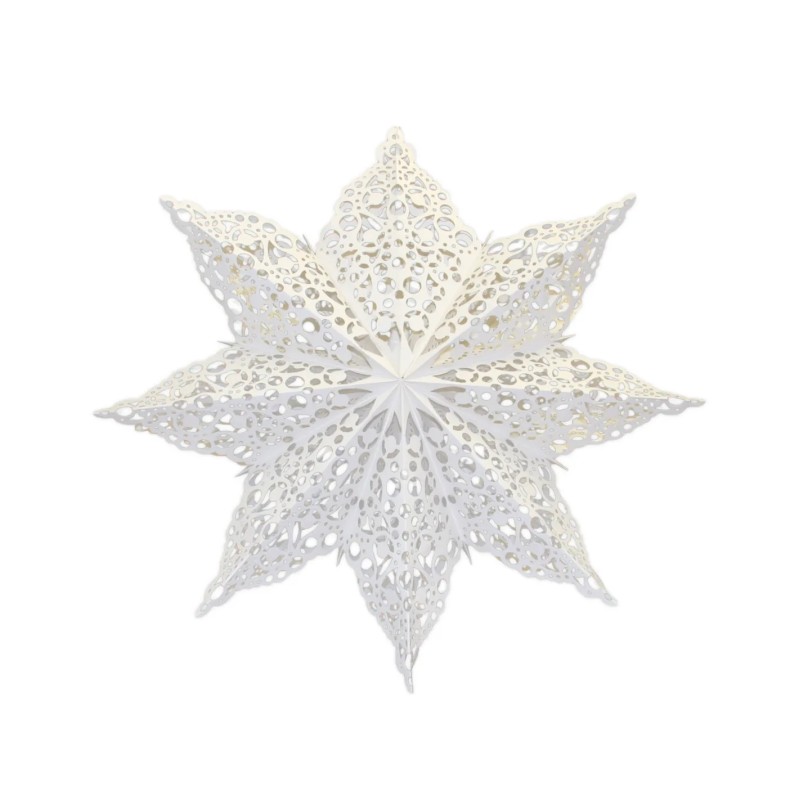 nr. 20 - Witte Snowflake (zonder verlichtingsset)