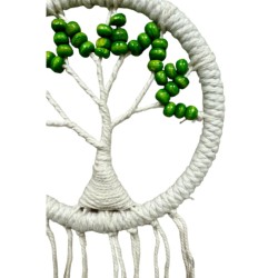 Dromenvanger - Tree of Life - groen - 12cm - Dream Catcher