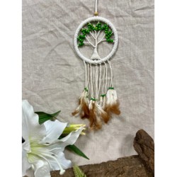 Dromenvanger - Tree of Life - groen - 12cm - Dream Catcher