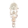 Dromenvanger gehaakt XL wit - Dream Catcher - 42 cm