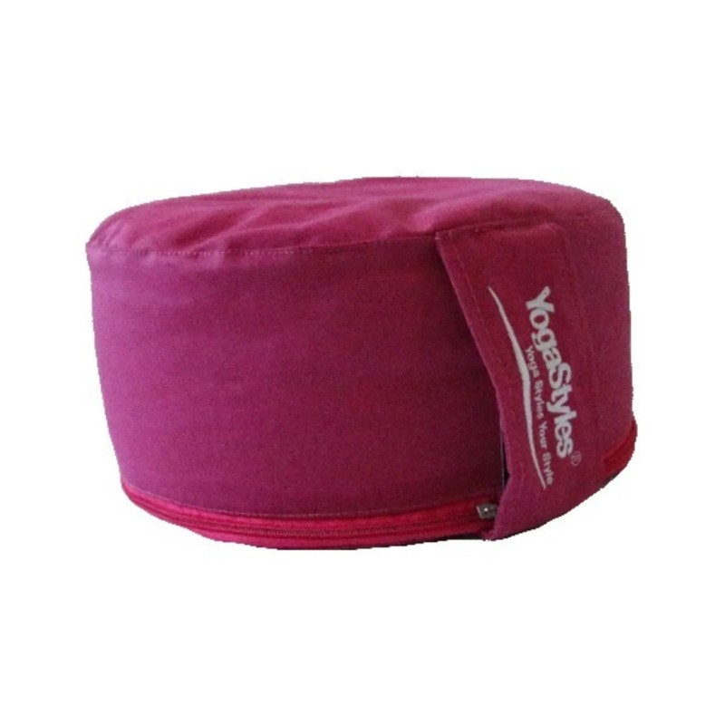 YogaStyles Meditatiekussen Comfort Roze - Extra hoog