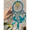 Dromenvanger - Spiegel - 11cm - Turquoise - Dream Catcher -