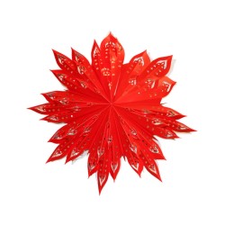 nr. 48 - Red Snowflake (zonder verlichtingsset)