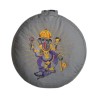 YogaStyles Meditatiekussen Symbolic Ganesha grijs