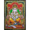 Ganesh doek - Ganesha wandkleed 80x100 cm