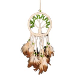 Dromenvanger - Tree of life groene kralen 9cm