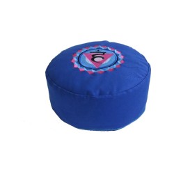 YogaStyles Meditatiekussen Blauw 5e Chakra