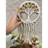 Dromenvanger - Tree of Life - Beige kralen - 17cm - Dream Catcher