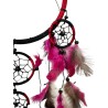 Dromenvanger - Dream Catcher - 17 cm Rood-Zwart