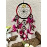 Dromenvanger - Dream Catcher - 17 cm Rood-Zwart