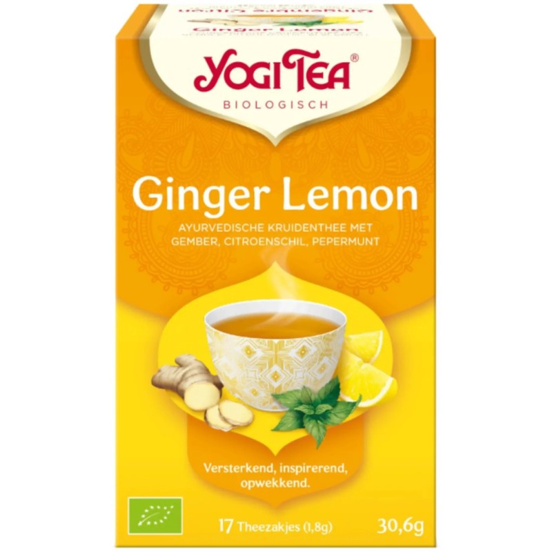 Yogi Tea Ginger Lemon Bio pakje